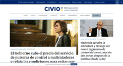 Desktop Screenshot of civio.es